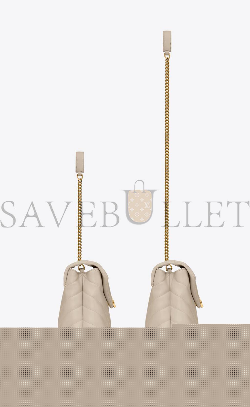 Y*L loulou small chain bag in quilted "y" leather 494699dv7279207 (23*17*9cm)