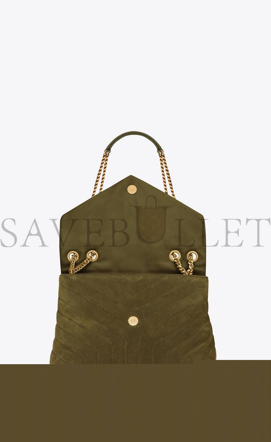 Y*L loulou medium in quilted suede 5749461u8673206 (32*22*12cm)