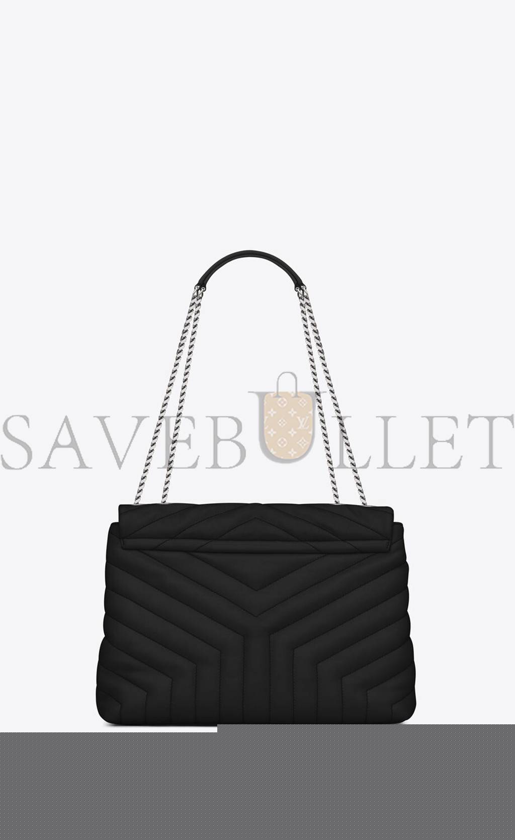 Y*L loulou medium chain bag in quilted leather 574946dv7261000 (32*22*12cm)