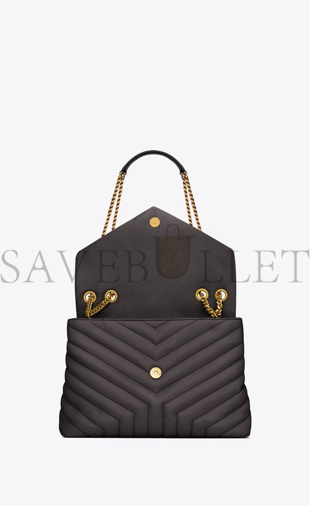 Y*L loulou medium chain bag in quilted leather 574946dv7271112 (32*22*12cm)