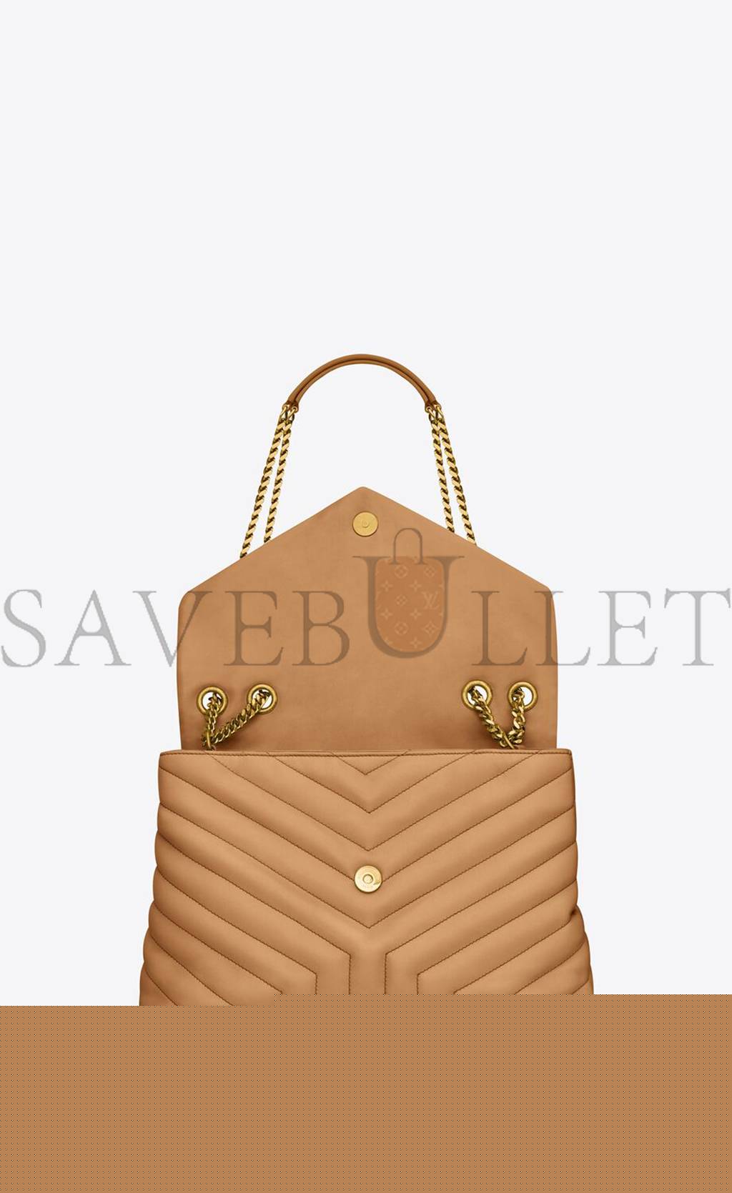 Y*L loulou medium chain bag in quilted leather 574946dv7272357 (32*22*12cm)