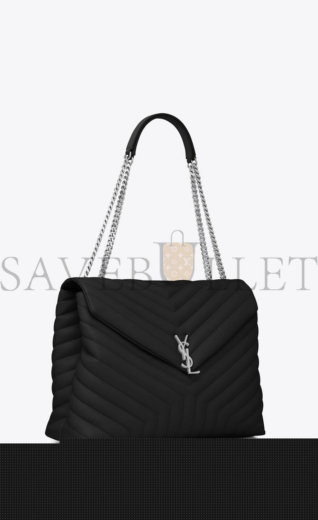 Y*L loulou large chain bag in quilted leather 574947dv7261000 (38*27*14cm)