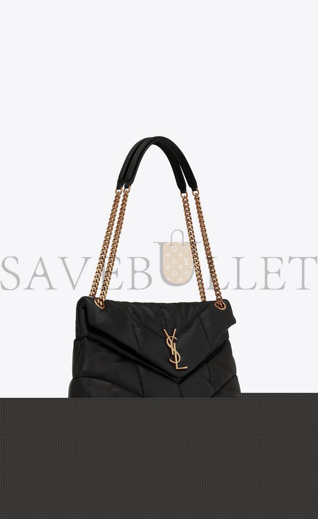 Y*L puffer medium chain bag in quilted lambskin 5774751el071000 (35*23*13.7cm)