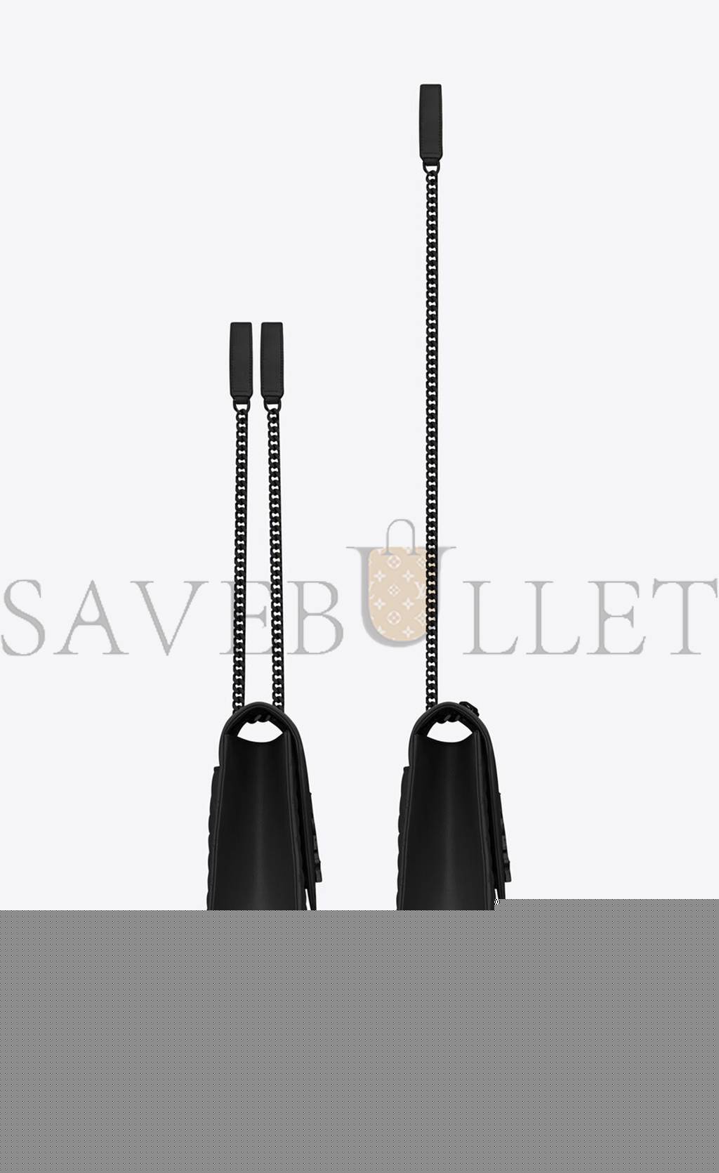 Y*L envelope large bag in mix matelass&eacute; grain de poudre embossed leather 600166bow981000 (31*22*7.5cm)