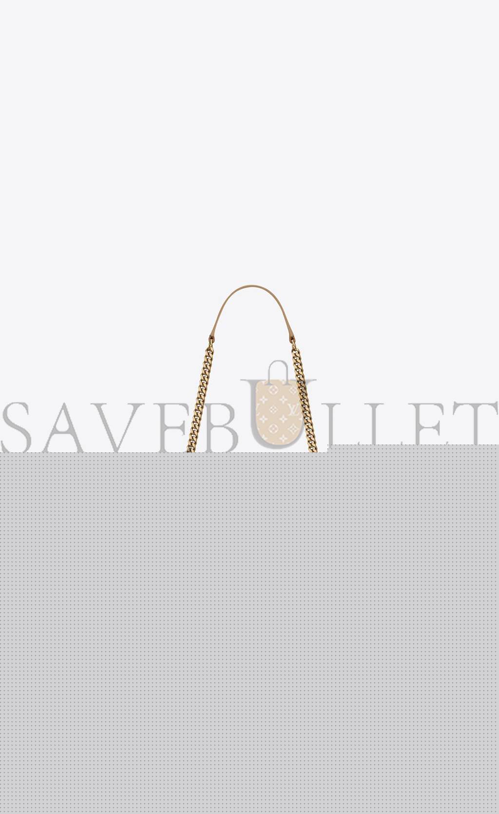 Y*L envelope medium chain bag in mix matelass&eacute; grain de poudre embossed leather 600185bow912346 (24*17.5*6cm)