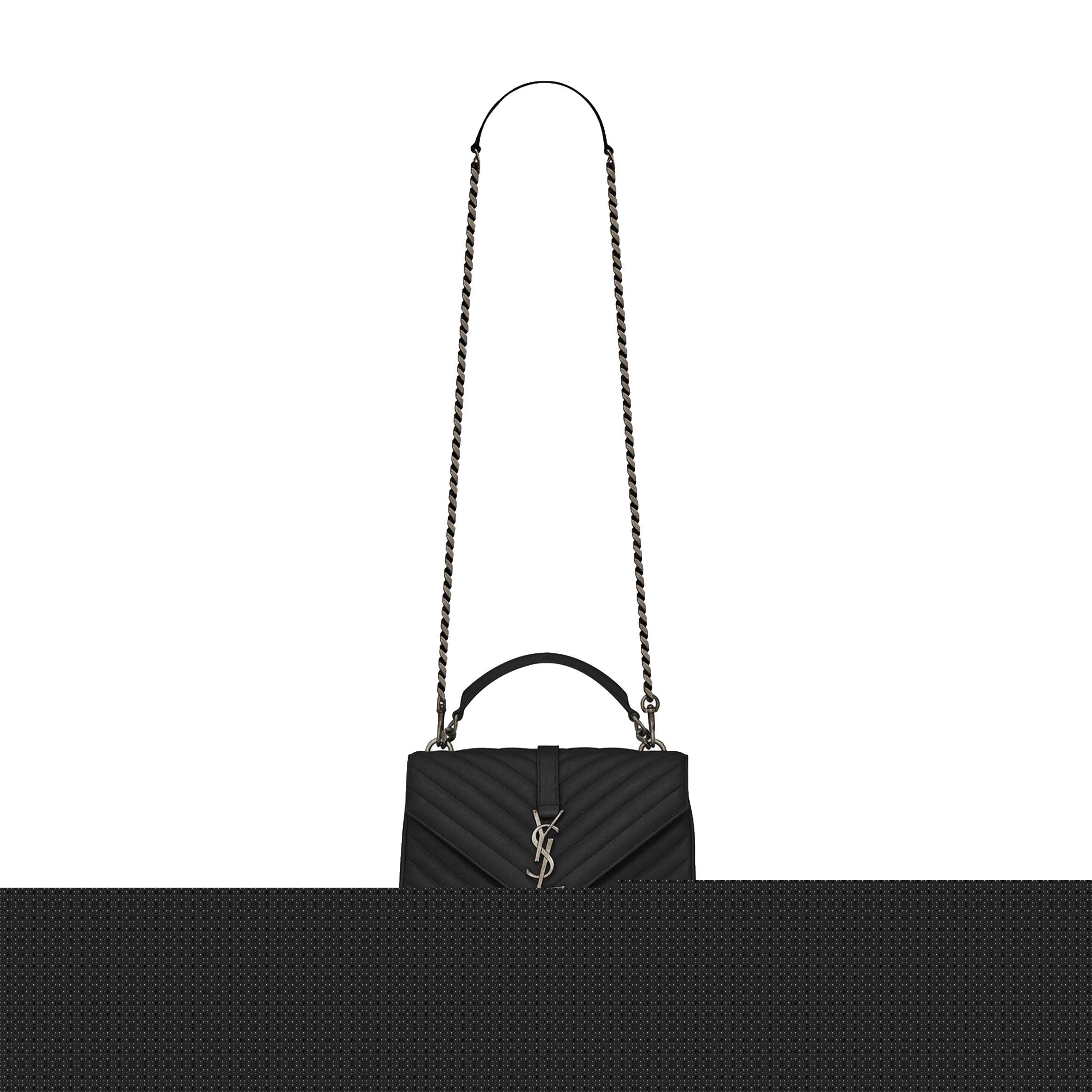 Y*L college medium chain bag in quilted leather 600279brm041000 (24*17*6.5cm)