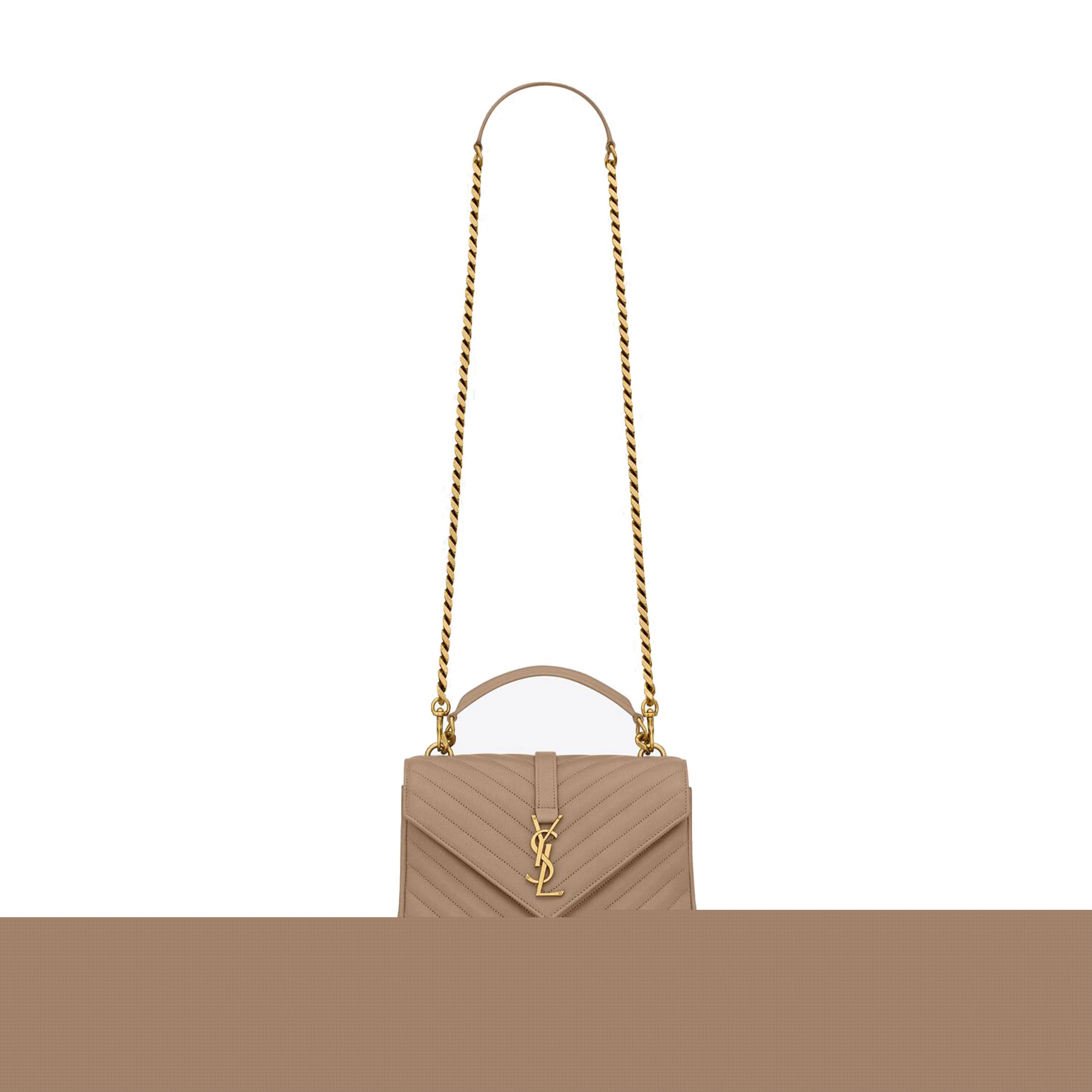 Y*L college medium in quilted leather 600279brm072826 (24*17*6.5cm)