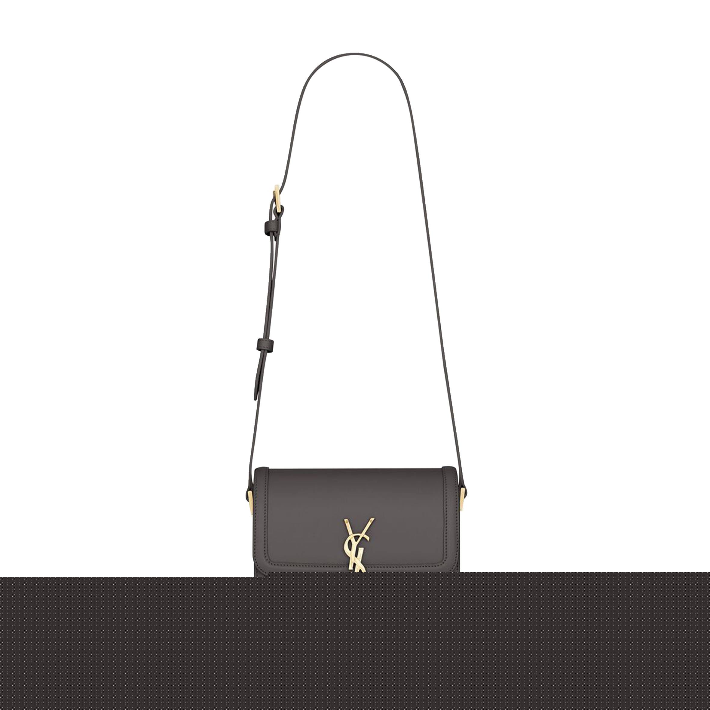 y*l solferino small satchel in box Sa**t Lau*nt leather 6343060sx0w1112 (19*13*5cm)