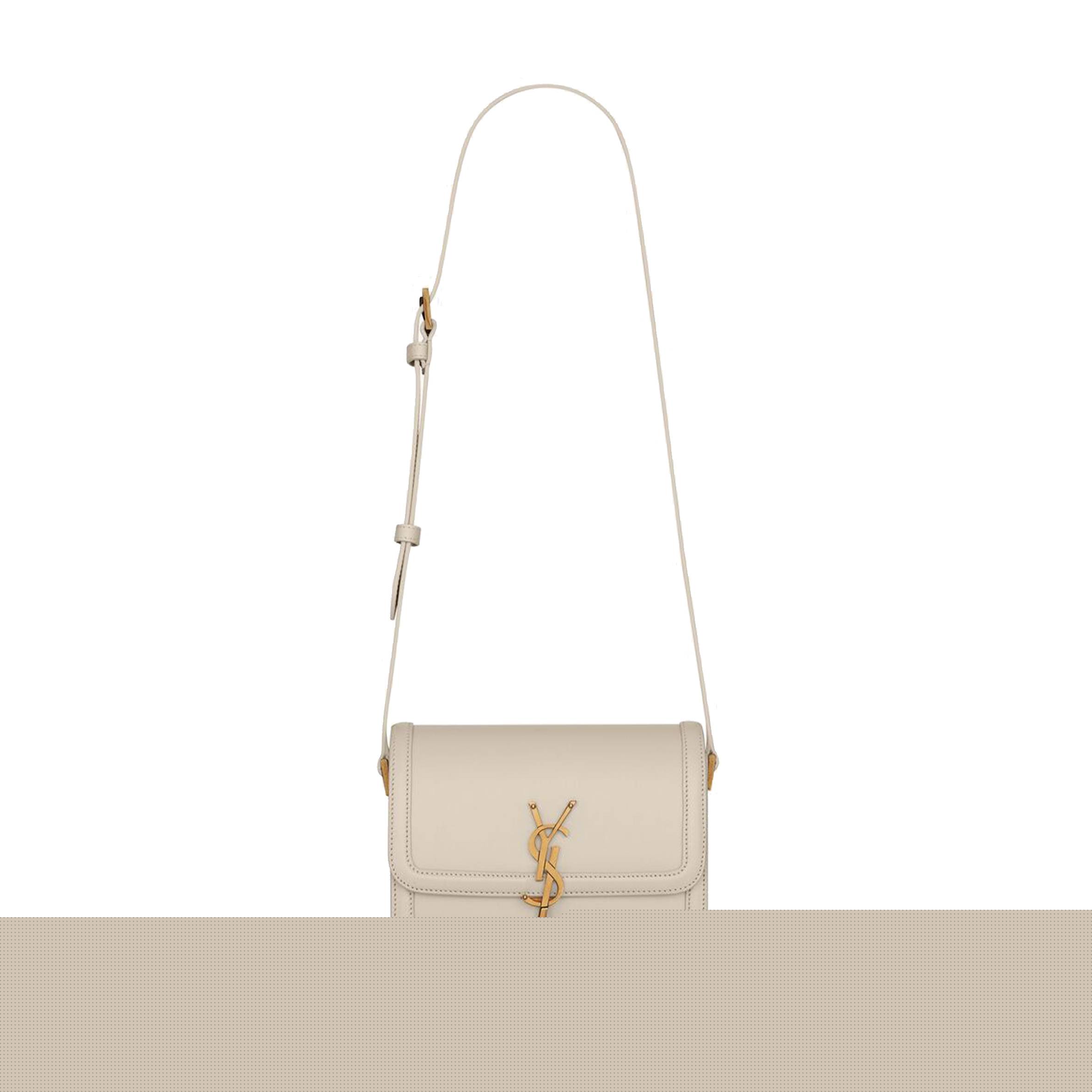 y*l solferino small satchel in box Sa**t Lau*nt leather 6343060sx0w9207 (19*13*5cm)