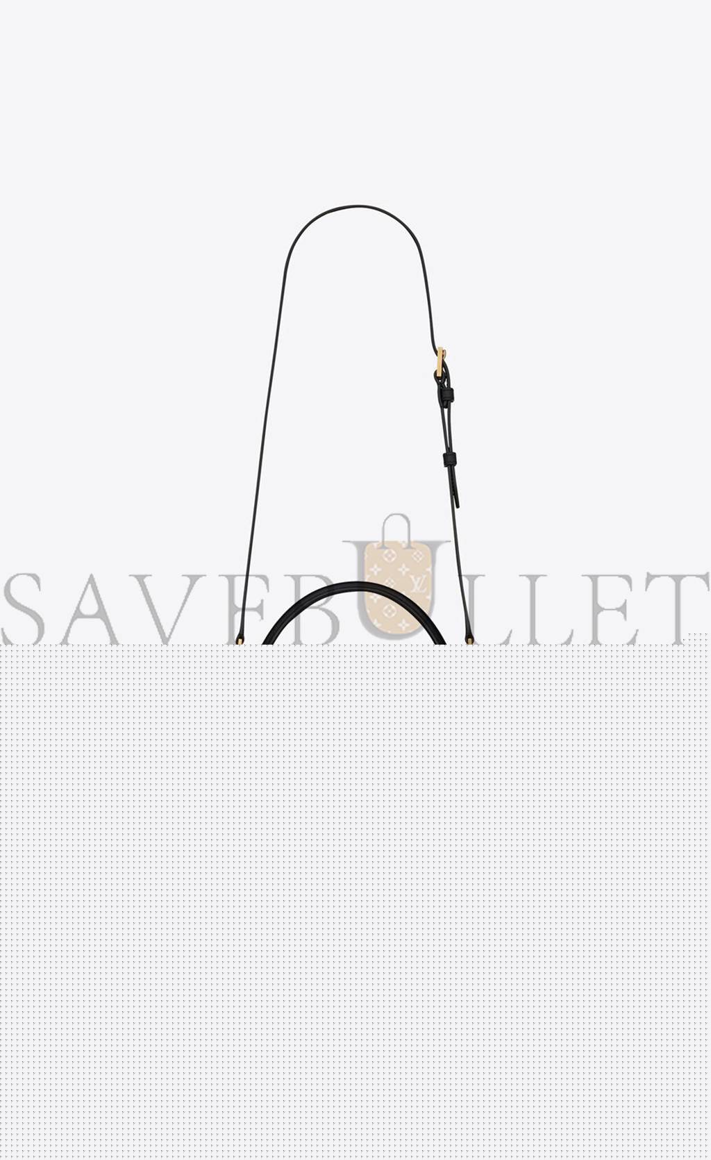 Y*L le fermoir top handle bag in shiny leather 6749882za0w1000 (30*22*12cm)