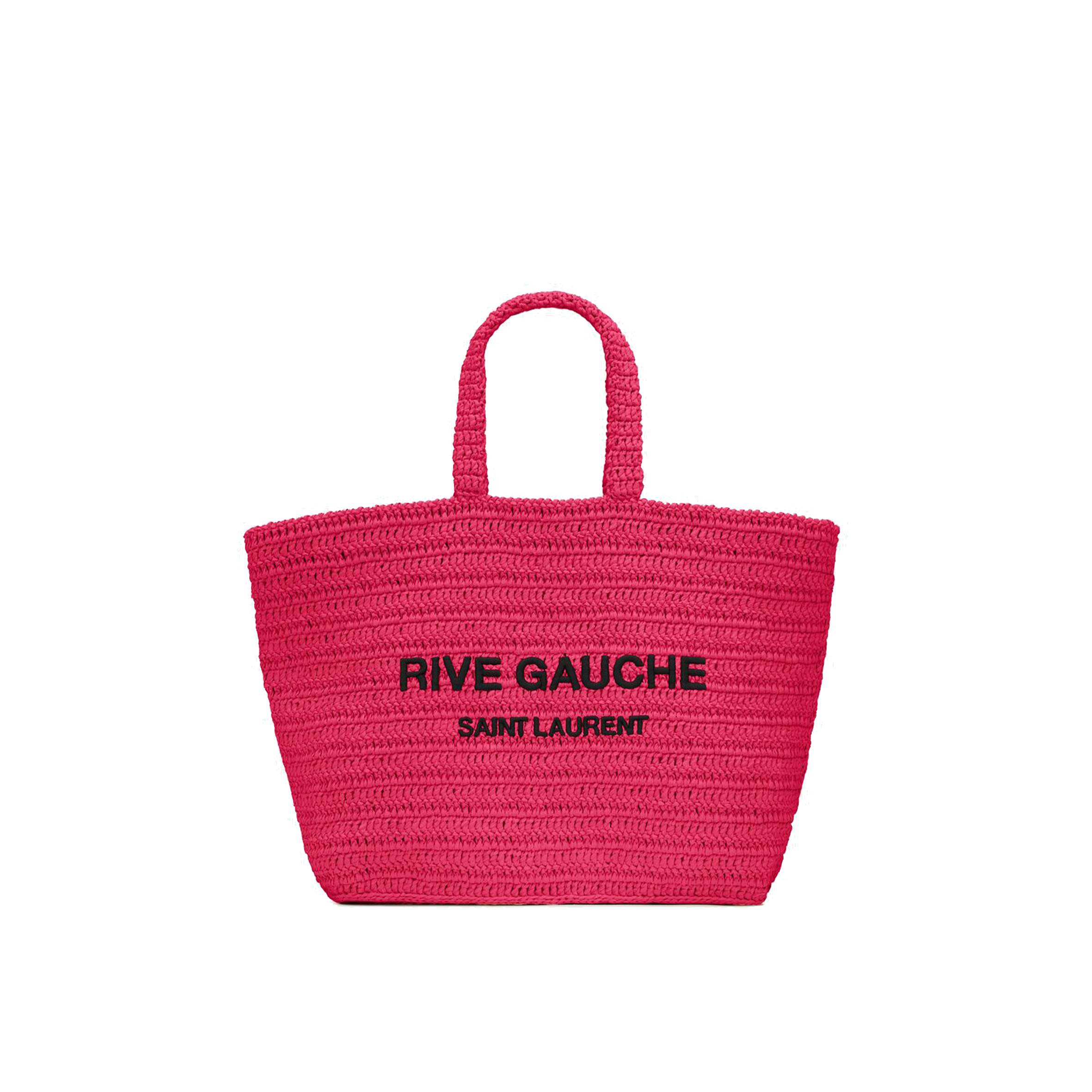 y*l rive gauche S*pple in raffia crochet 688864gaaa15693 (38*35*14.5cm)