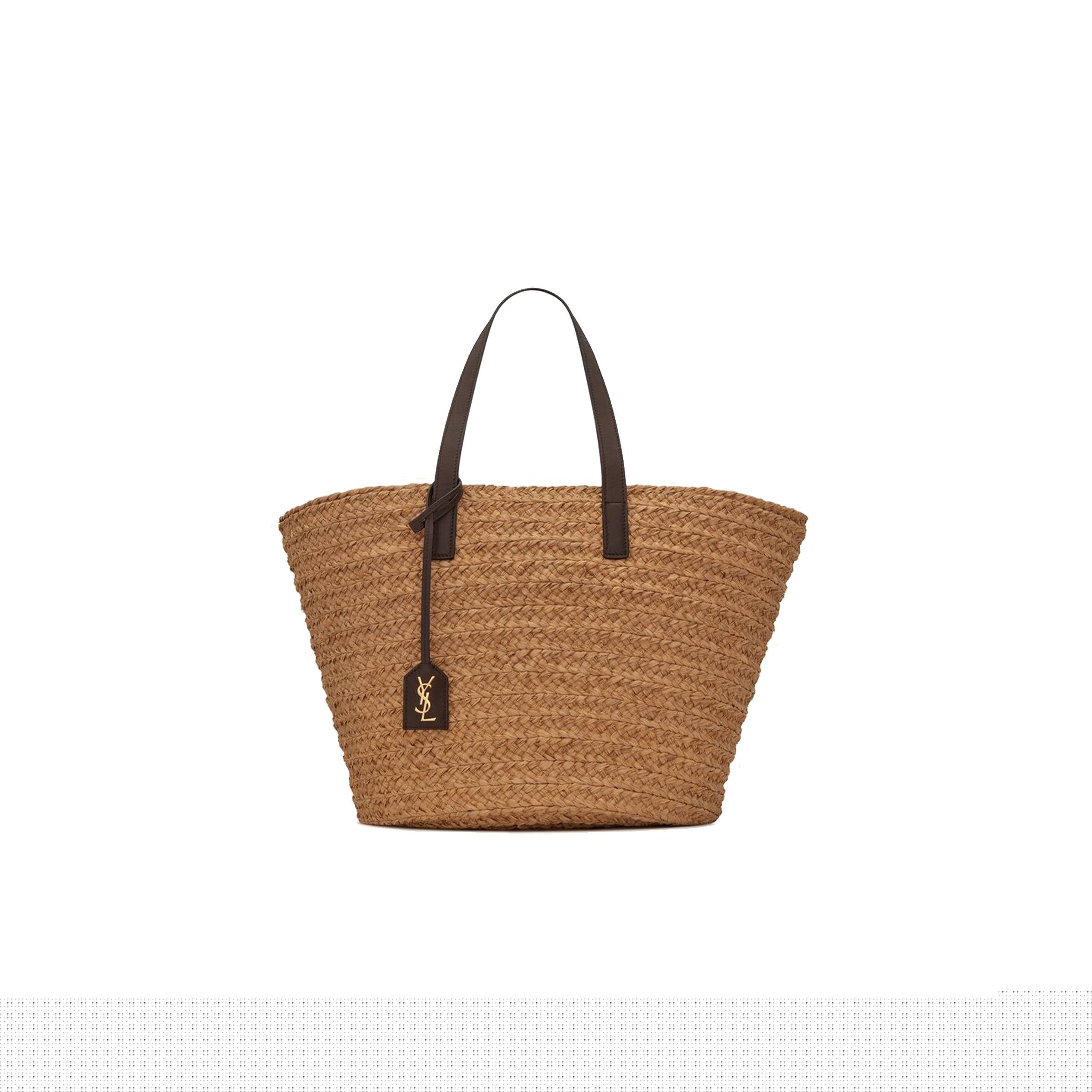 Y*L panier medium bag in raffia 693242gqthj7062 (30*27*20cm)