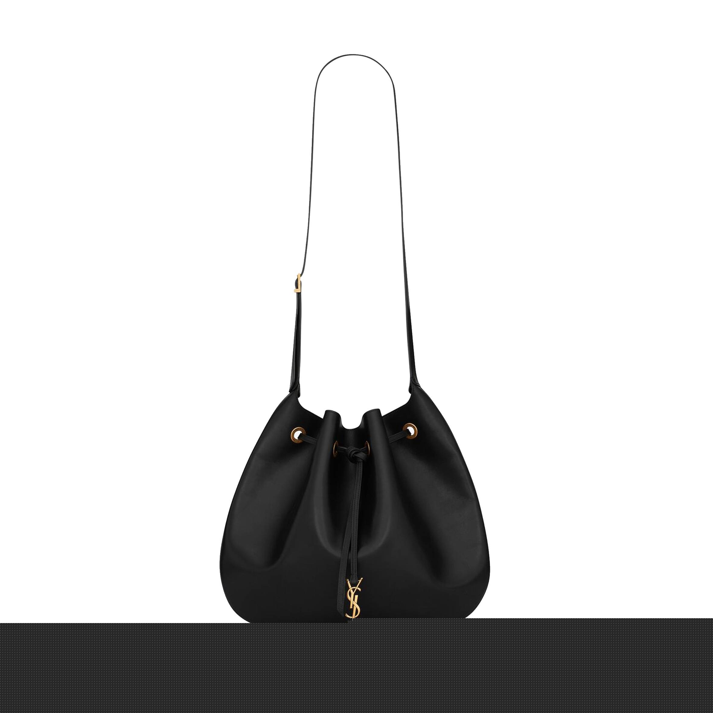 Y*L paris vii large flat hobo bag in smooth leather 697941aaamd1000 (44*33*2cm)