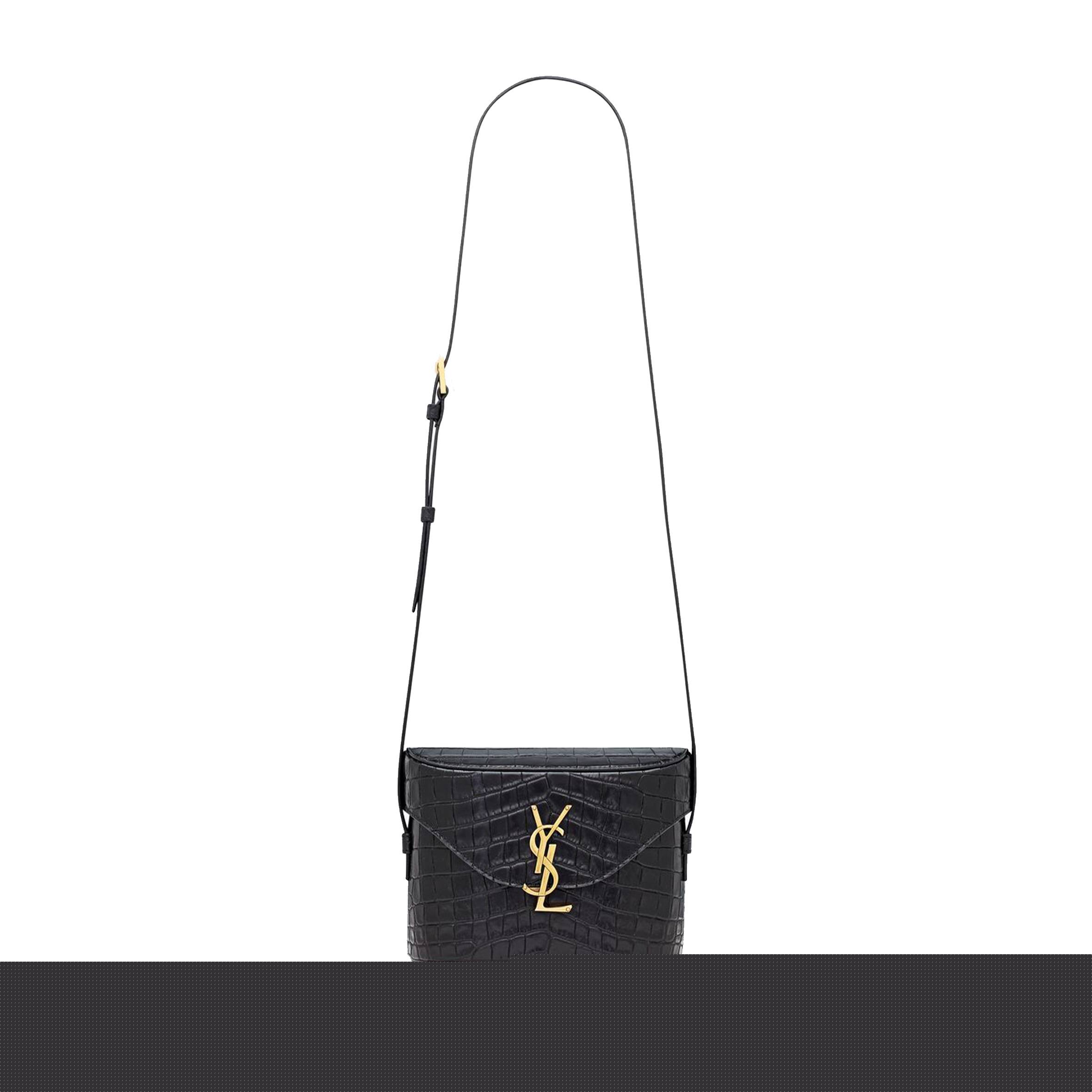 Y*L june box bag in crocodile-embossed leather 728606aaaoh1000 (19*15*8cm)