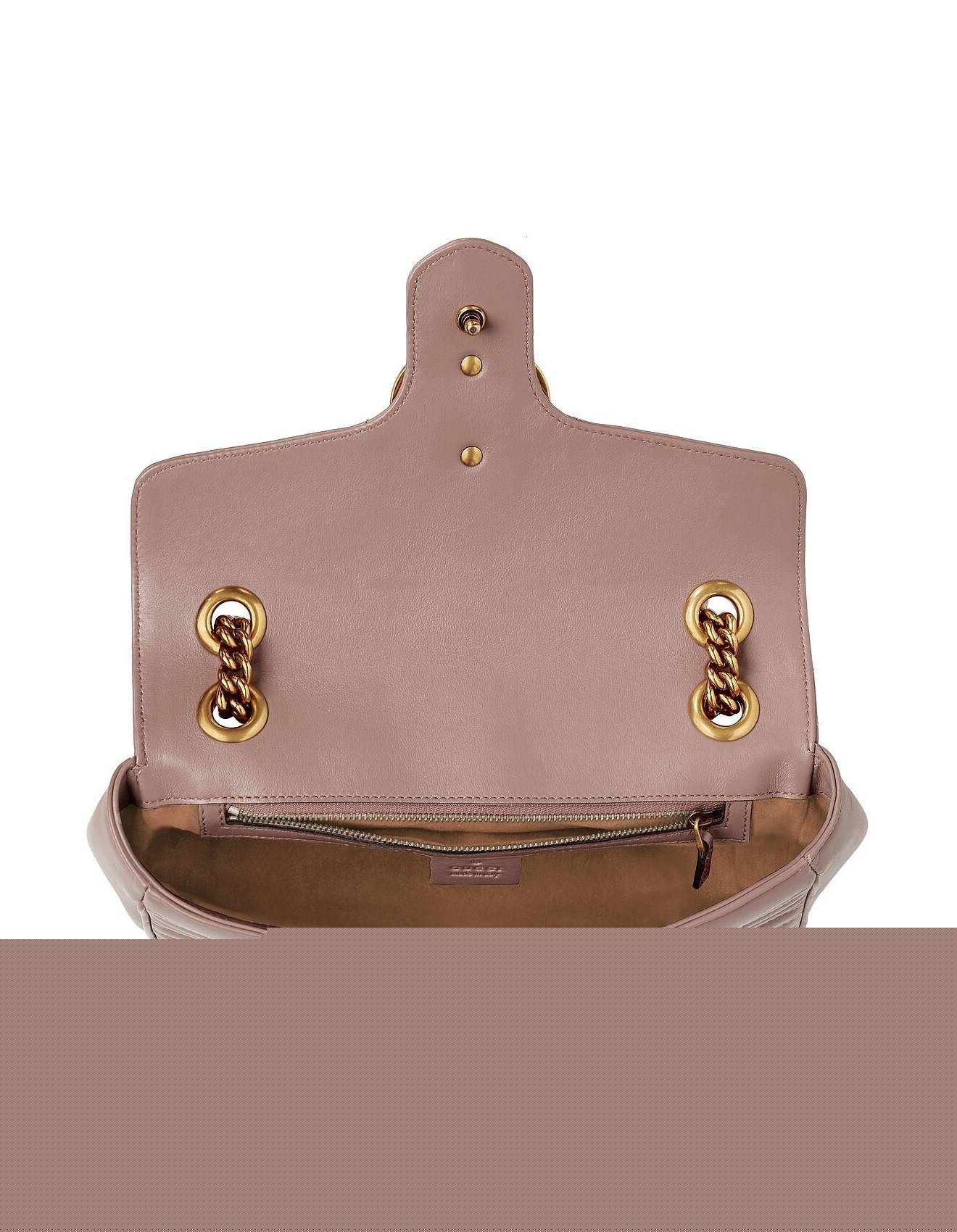 G*u*i gg marmont matelassÉ shoulder bag 25442070 (27*18*7cm)