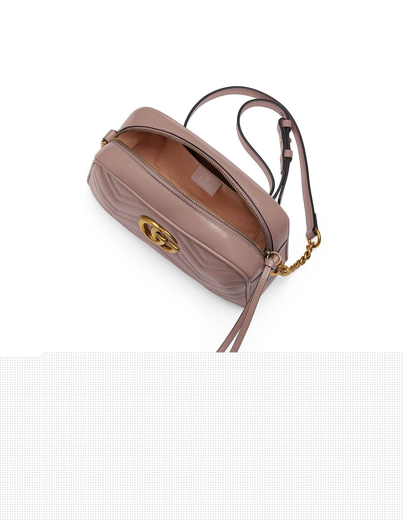 G*u*i gg marmont small matelassÉ shoulder bag 447632  (24*13*7cm)