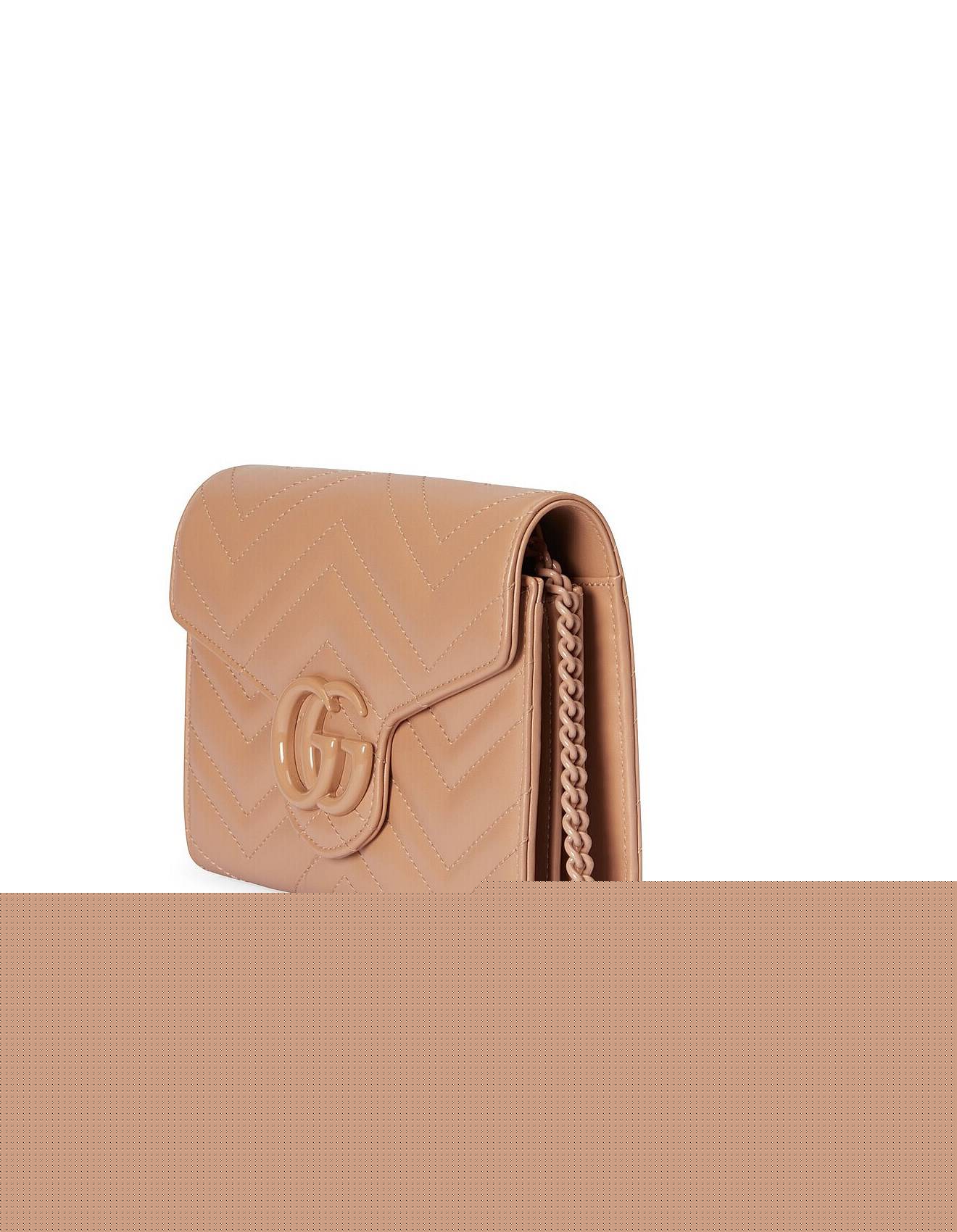 G*u*i gg marmont matelassÉ mini bag  474575 (20*13*6cm)