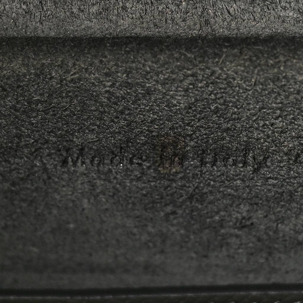 Ce**e grained calfskin micro belt bag grey (24*21*14cm)