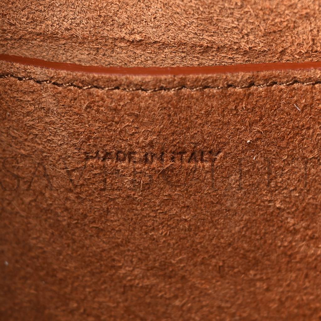 Ce**e smooth calfskin cuir triomphe camera shoulder bag tan (27*13*4cm)