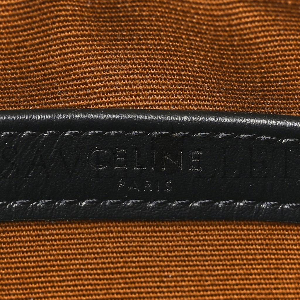 Ce**e triomphe canvas medium messenger bag black (23*15*4cm)