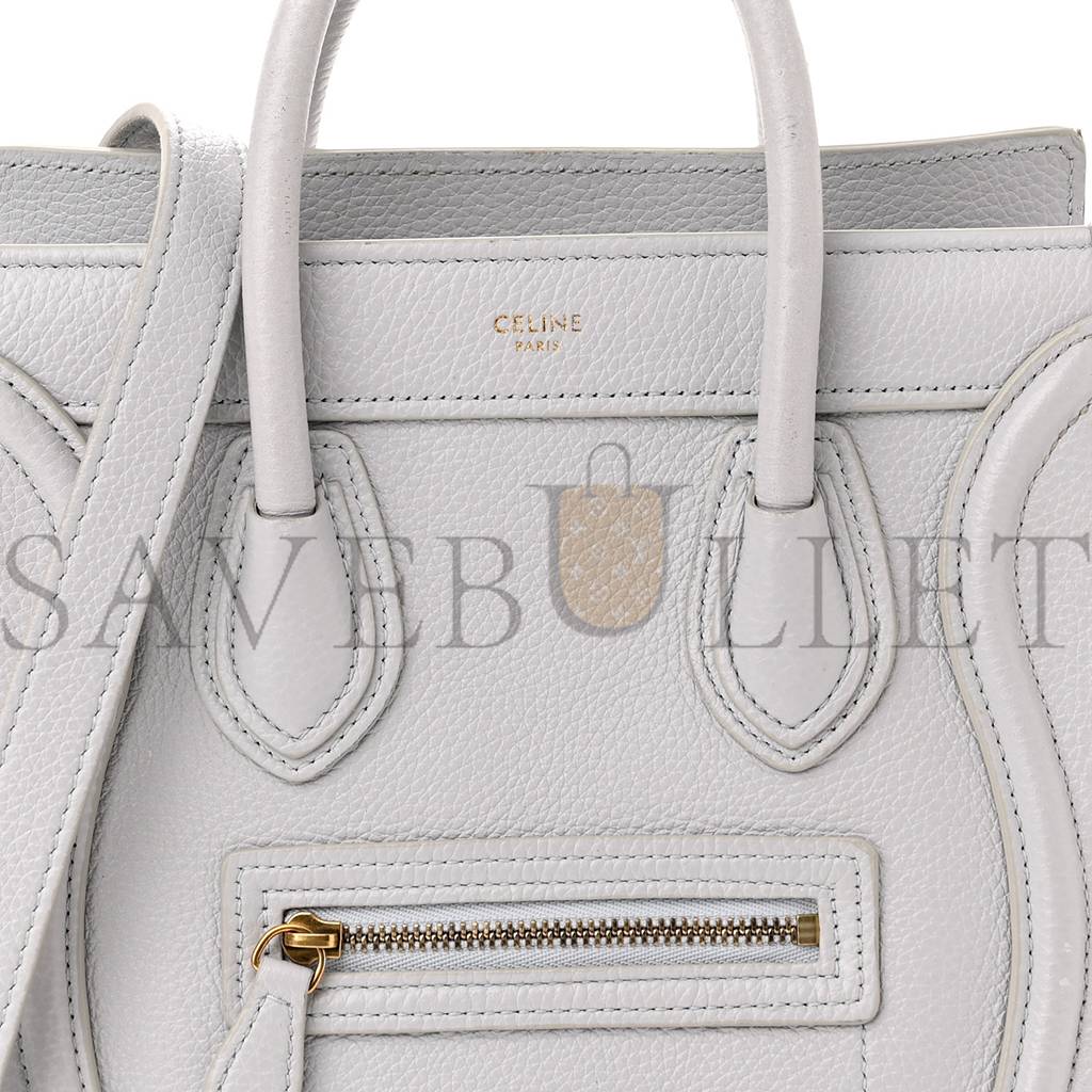 Ce**e drummed calfskin nano luggage lune (20*20*10cm)