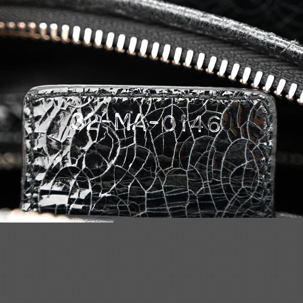 D*or ceramic effect deerskin jeweled swan lady D*or black (23*20*12.7cm)