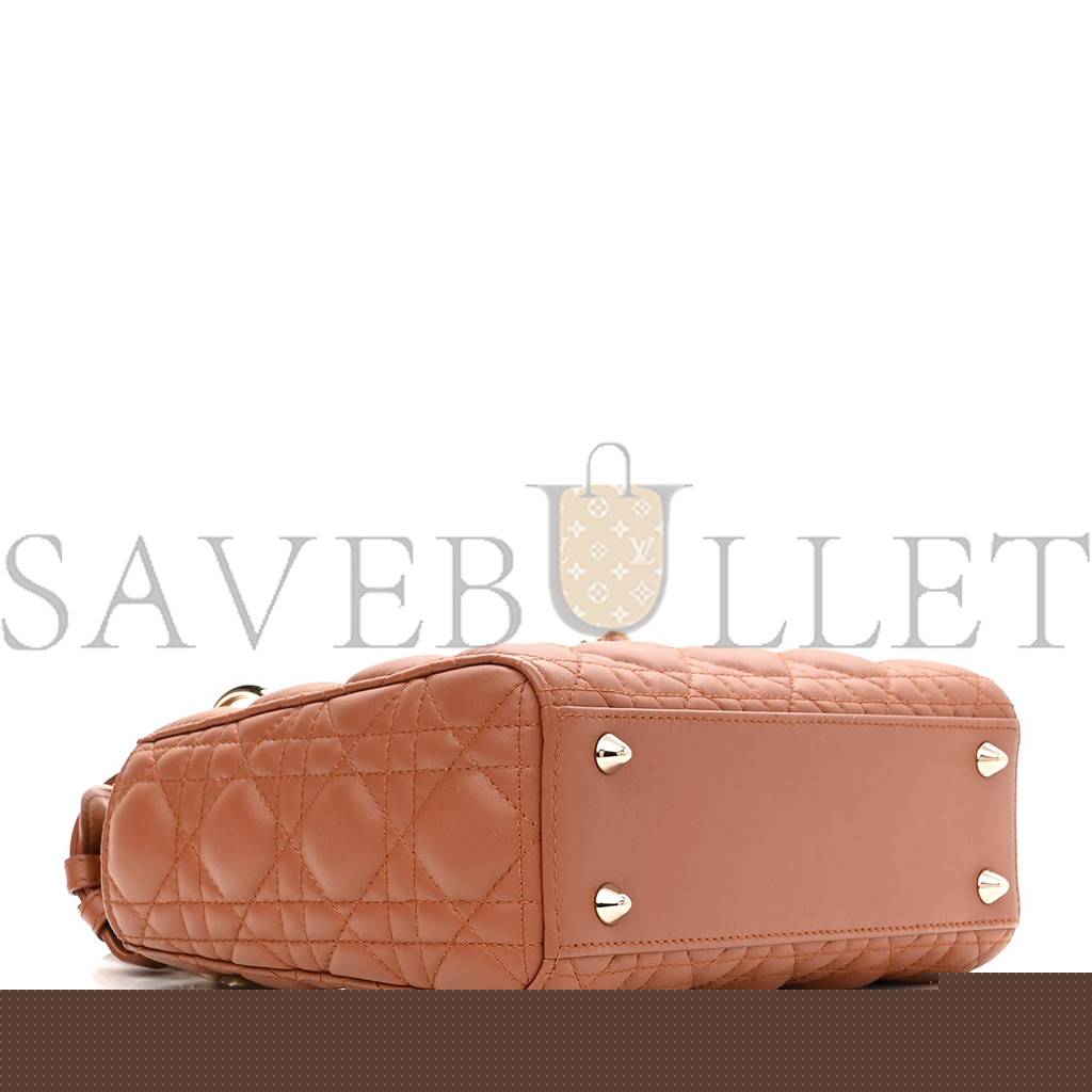D*or calfskin cannage small my abcD*or lady D*or tan (20*18*6.4cm)