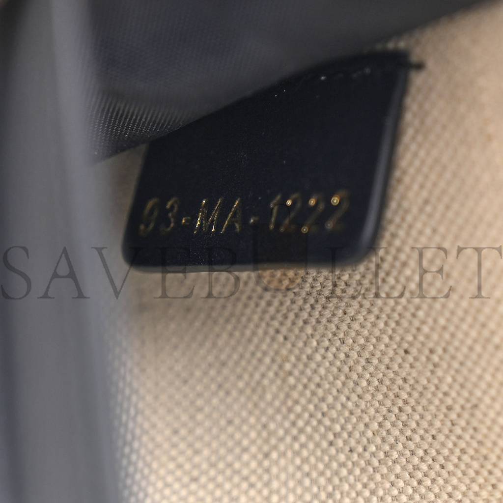 D*or oblique bobby east west pouch blue (22*12*3.2cm)