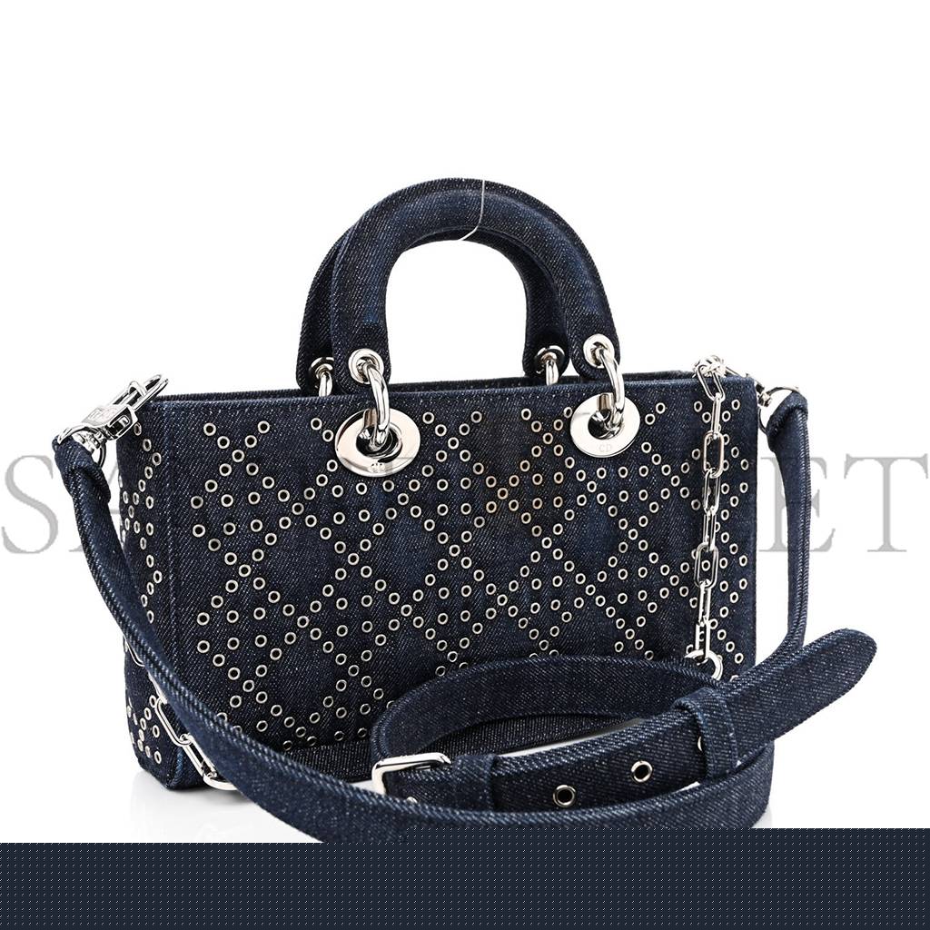 D*or denim eyelet lady d-joy blue (26*14*6.4cm)