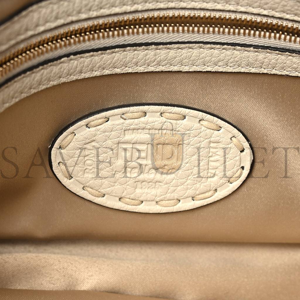 F**di wool cuoio romano selleria ff 1974 baguette 1997 beige cammello camelia (27*15*6cm)